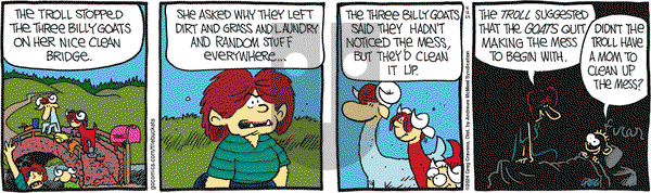 The Buckets - Friday April 12, 2024 Comic Strip
