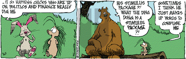 The Grizzwells on Friday March 27, 2009 Comic Strip