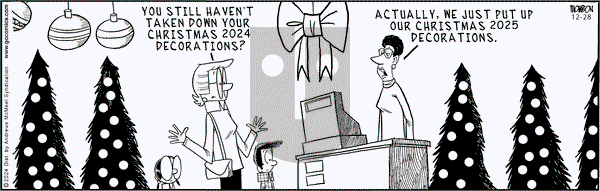 Grand Avenue on Saturday December 28, 2024 Comic Strip