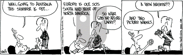 The Buckets on Wednesday March 6, 1996 Comic Strip