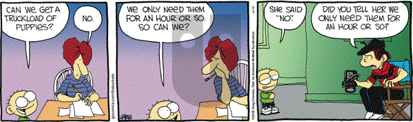 The Buckets on Saturday June 9, 2018 Comic Strip