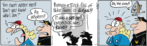 The Knight Life on Friday September 21, 2018 Comic Strip