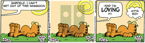 Garfield on Friday August 24, 2007 Comic Strip