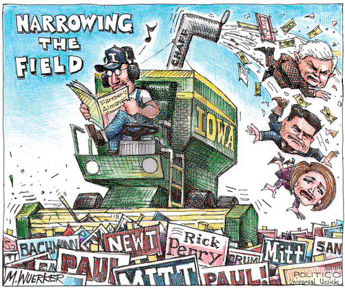 Matt Wuerker on Thursday January 5, 2012 Comic Strip