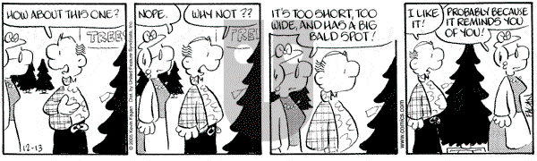 Drabble on Tuesday December 13, 2005 Comic Strip