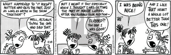 Heart of the City on Tuesday December 18, 2018 Comic Strip