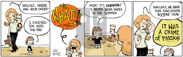 Wallace the Brave on Friday June 10, 2016 Comic Strip