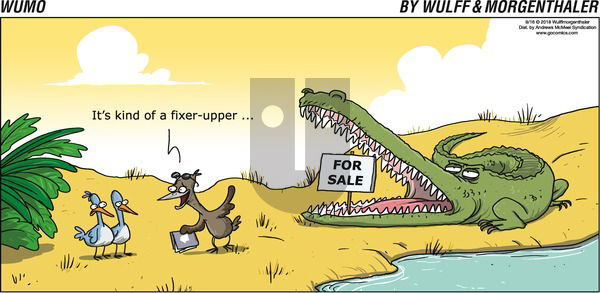 WuMo on Sunday September 16, 2018 Comic Strip