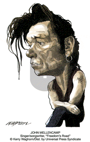 Faces in the News by Kerry Waghorn on Wednesday February 7, 2007 Comic Strip