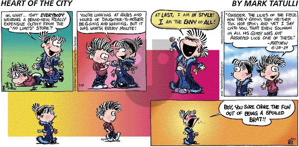 Heart of the City on Sunday November 24, 2002 Comic Strip