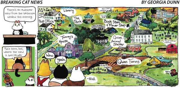 Breaking Cat News on Sunday August 4, 2019 Comic Strip