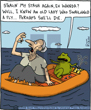 The Argyle Sweater on Tuesday September 15, 2009 Comic Strip