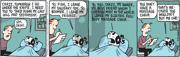 Pooch Cafe on Thursday October 20, 2005 Comic Strip
