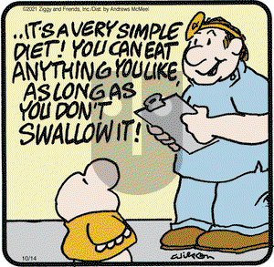 Ziggy on Thursday October 14, 2021 Comic Strip