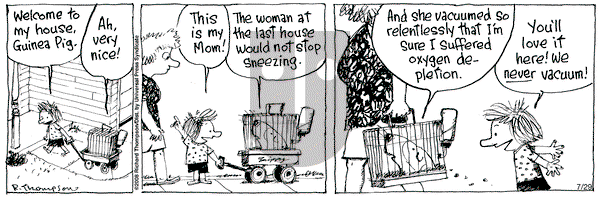Cul de Sac on Tuesday July 29, 2008 Comic Strip