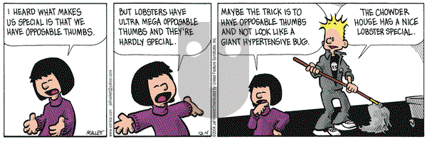 Frazz on Saturday December 4, 2004 Comic Strip