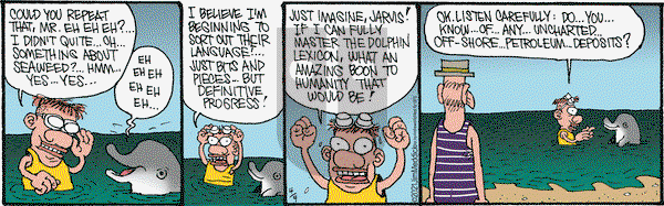Monty on Friday April 9, 2021 Comic Strip