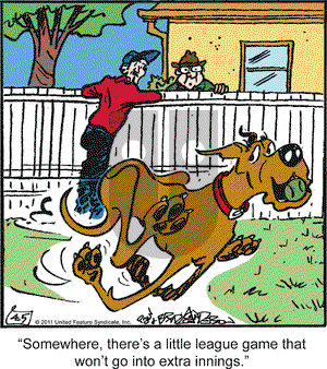 Marmaduke on Tuesday April 5, 2011 Comic Strip