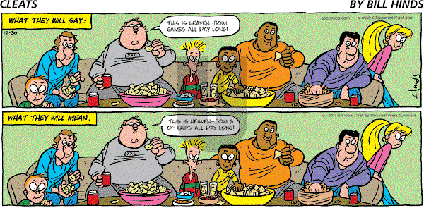 Cleats - Sunday December 30, 2007 Comic Strip