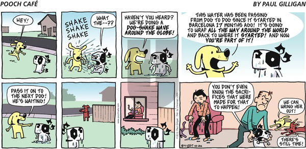 Pooch Cafe on Sunday October 20, 2013 Comic Strip