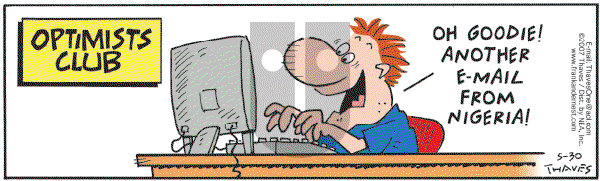 Frank and Ernest - Wednesday May 30, 2007 Comic Strip