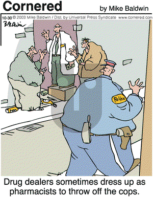 Cornered on Thursday October 30, 2003 Comic Strip