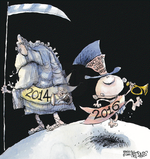 Matt Davies on Thursday January 1, 2015 Comic Strip