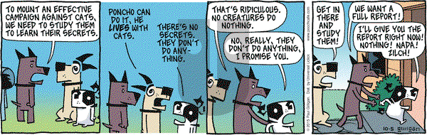 Pooch Cafe on Monday October 5, 2015 Comic Strip