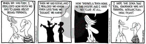 The Buckets on Wednesday August 6, 2003 Comic Strip