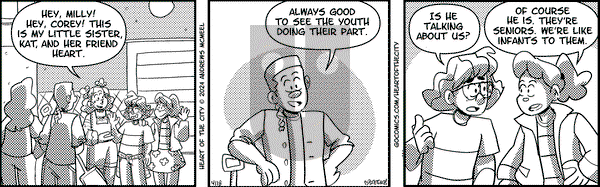 Heart of the City on Thursday April 18, 2024 Comic Strip