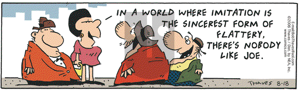 Frank and Ernest on Friday August 18, 2006 Comic Strip