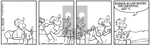 Arlo and Janis on Wednesday December 30, 1998 Comic Strip