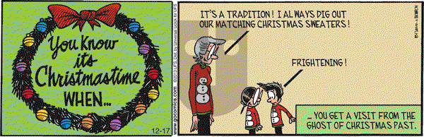 Grand Avenue on Thursday December 17, 2015 Comic Strip
