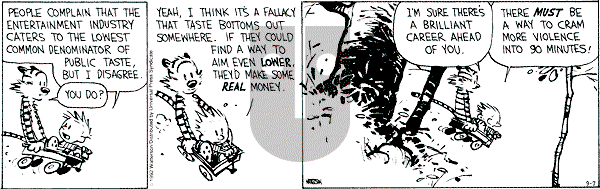 Calvin and Hobbes - Monday September 7, 1992 Comic Strip