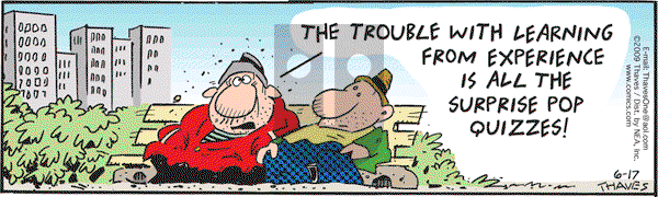 Frank and Ernest - Wednesday June 17, 2009 Comic Strip