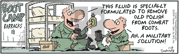 Frank and Ernest on Wednesday January 13, 2010 Comic Strip
