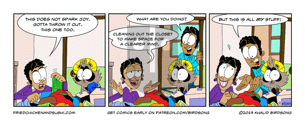 Little Fried Chicken and Sushi on Monday June 2, 2025 Comic Strip
