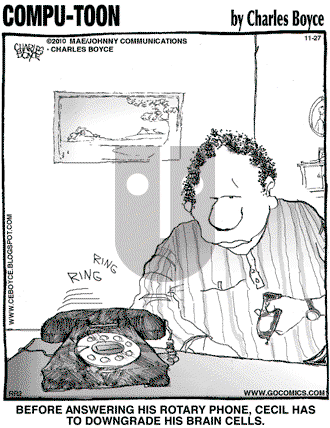 Compu-toon on Saturday November 27, 2010 Comic Strip