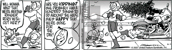 Rose is Rose on Friday June 1, 2007 Comic Strip