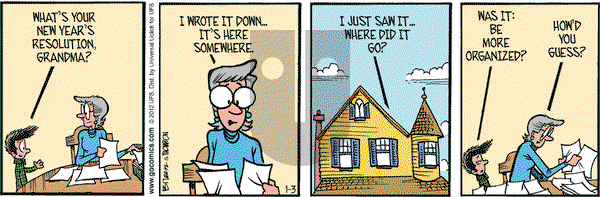 Grand Avenue on Tuesday January 3, 2012 Comic Strip