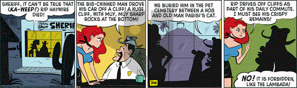 Rip Haywire on Thursday May 29, 2014 Comic Strip