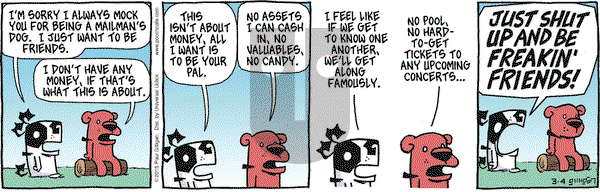 Pooch Cafe on Wednesday March 4, 2015 Comic Strip