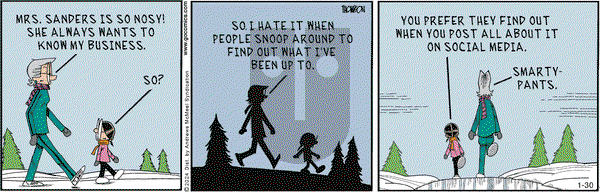 Grand Avenue on Tuesday January 30, 2024 Comic Strip