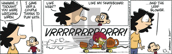 Baby Blues on Saturday October 10, 2015 Comic Strip