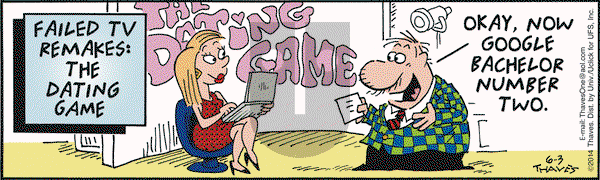 Frank and Ernest on Tuesday June 3, 2014 Comic Strip