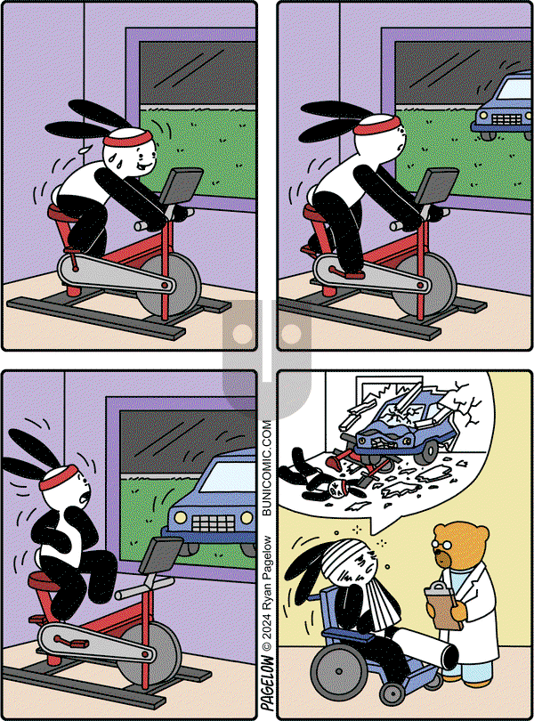 Buni on Monday July 8, 2024 Comic Strip