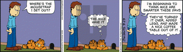 Garfield on Saturday September 29, 2012 Comic Strip