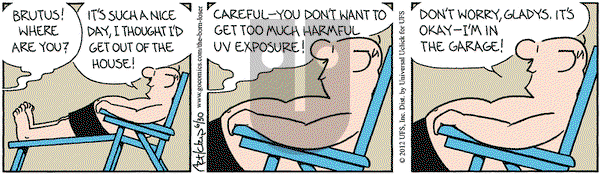 The Born Loser on Saturday June 30, 2012 Comic Strip