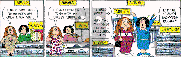 Cathy Classics on Saturday November 3, 2012 Comic Strip