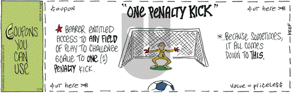 The Knight Life on Friday January 24, 2014 Comic Strip